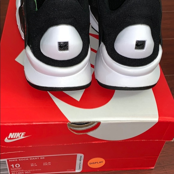 Bnib Nike sock dart SE stock X verified running shoes Blk sneaker waterproof - Picture 3 of 8